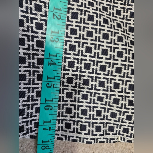 BANANA REPUBLIC Silk And Cotton Cropped Navy And White Jacket. Size 2 - Picture 12 of 12